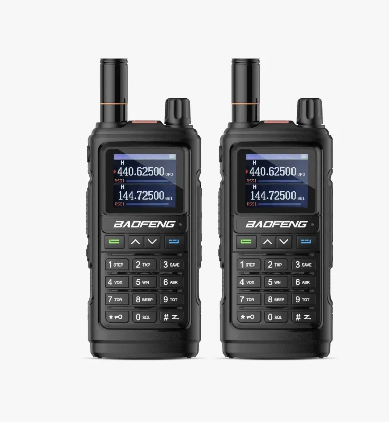baofeng radiotelefon brak zasięgu